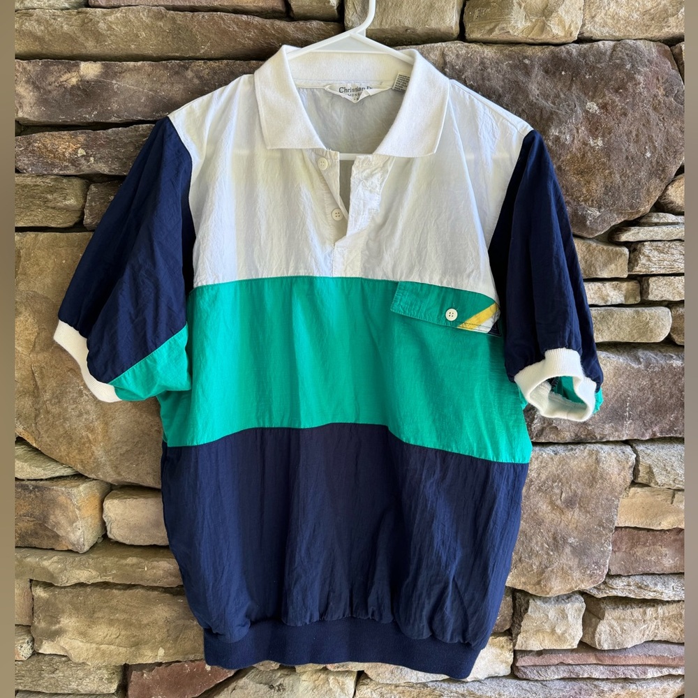Vintage Christian Dior Windbreaker shirt, unisex, size M